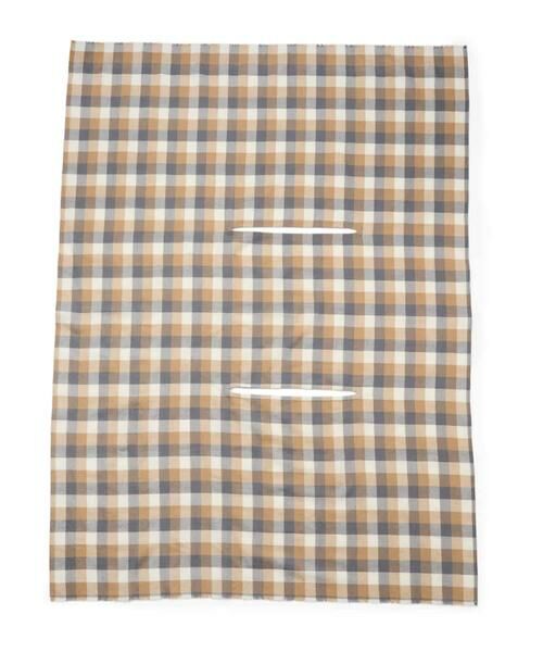 NEWYORKER L-SIZE / ニューヨーカー エルサイズ その他アウター | エターミンブロックチェック ケープストール | 詳細5