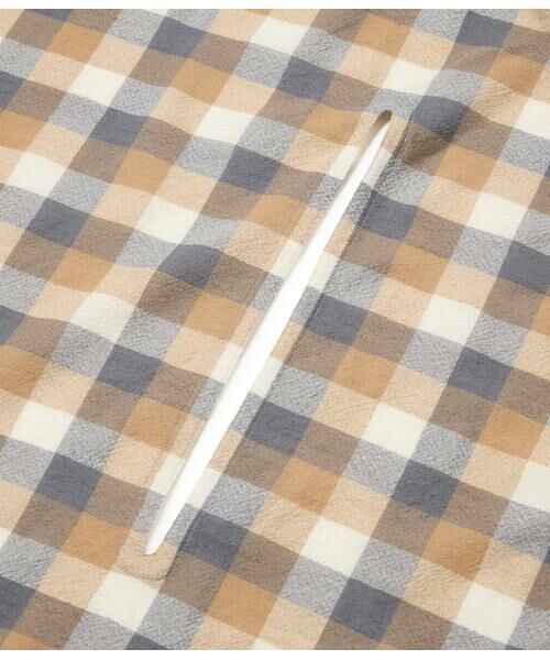 NEWYORKER L-SIZE / ニューヨーカー エルサイズ その他アウター | エターミンブロックチェック ケープストール | 詳細6