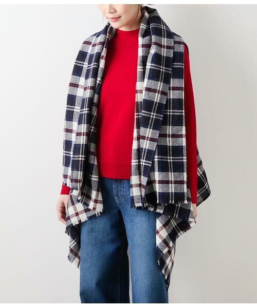 NEWYORKER L-SIZE / ニューヨーカー エルサイズ その他アウター | エターミンニューヨーカータータン ケープストール | 詳細1