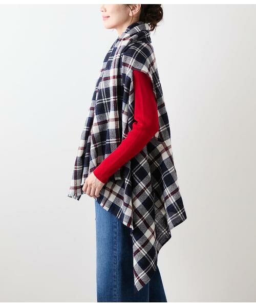 NEWYORKER L-SIZE / ニューヨーカー エルサイズ その他アウター | エターミンニューヨーカータータン ケープストール | 詳細2