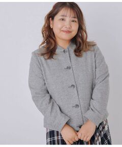 NEWYORKER L-SIZE / ニューヨーカー エルサイズ テーラードジャケット | ブロークンヘリンボーンツィード ブルゾン