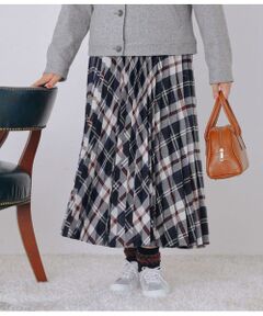 NEWYORKER L-SIZE / ニューヨーカー エルサイズ ロング・マキシ丈スカート | エターミンニューヨーカータータン プリーツスカート