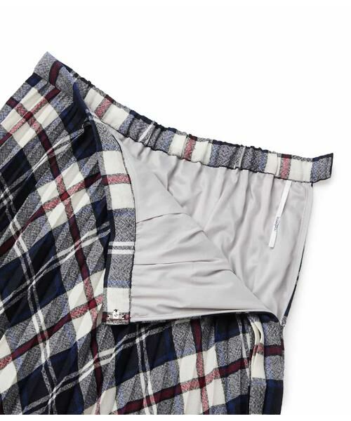 NEWYORKER L-SIZE / ニューヨーカー エルサイズ ロング・マキシ丈スカート | エターミンニューヨーカータータン プリーツスカート | 詳細3