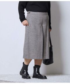 NEWYORKER L-SIZE / ニューヨーカー エルサイズ その他パンツ | ブロークンヘリンボーンツィード キュロットパンツ