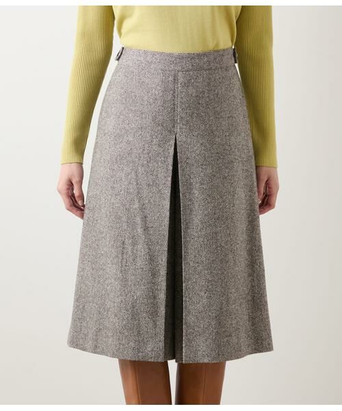NEWYORKER L-SIZE / ニューヨーカー エルサイズ その他パンツ | ブロークンヘリンボーンツィード キュロットパンツ | 詳細11