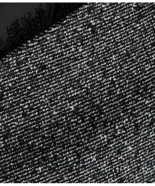 NEWYORKER L-SIZE / ニューヨーカー エルサイズ ミニ丈・ひざ丈ワンピース | TRツイルツィード Vネックジャンパースカート | 詳細15