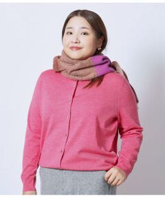 NEWYORKER L-SIZE / ニューヨーカー エルサイズ カーディガン・ボレロ | キャッシュウール クルーネックカーディガン