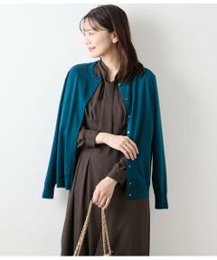 NEWYORKER L-SIZE / ニューヨーカー エルサイズ カーディガン・ボレロ | キャッシュウール クルーネックカーディガン