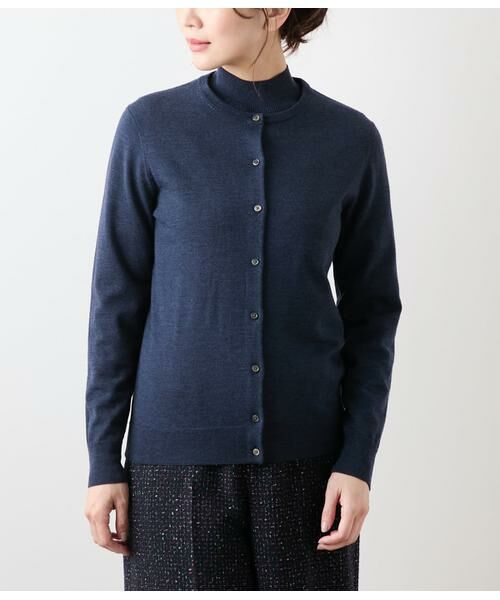 NEWYORKER L-SIZE / ニューヨーカー エルサイズ カーディガン・ボレロ | キャッシュウール クルーネックカーディガン | 詳細17