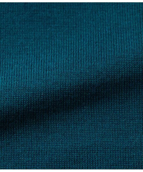 NEWYORKER L-SIZE / ニューヨーカー エルサイズ カーディガン・ボレロ | キャッシュウール クルーネックカーディガン | 詳細5