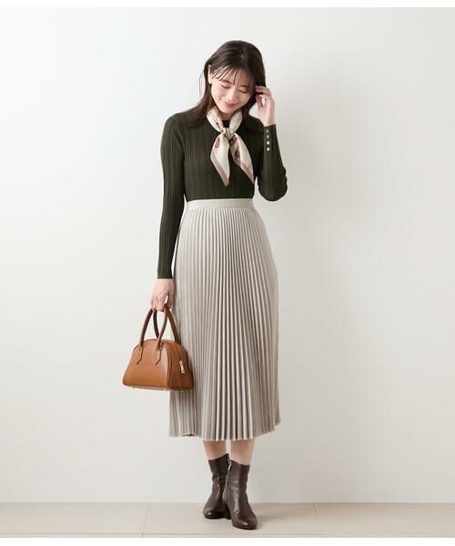 NEWYORKER L-SIZE / ニューヨーカー エルサイズ ニット・セーター | ウォッシャブルウール ランダムリブプルオーバー | 詳細4