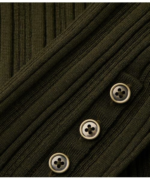 NEWYORKER L-SIZE / ニューヨーカー エルサイズ ニット・セーター | ウォッシャブルウール ランダムリブプルオーバー | 詳細6