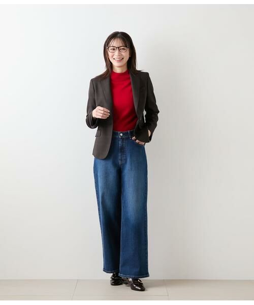 NEWYORKER L-SIZE / ニューヨーカー エルサイズ ニット・セーター | ウォッシャブルウール ボトルネックプルオーバー | 詳細10