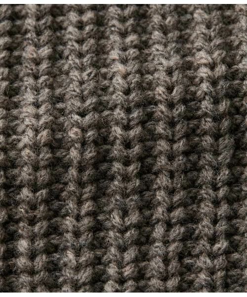NEWYORKER L-SIZE / ニューヨーカー エルサイズ ニット・セーター | ウールナイロン ローゲージニットトッパー | 詳細8
