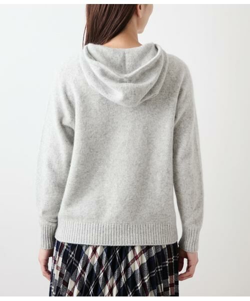 NEWYORKER L-SIZE / ニューヨーカー エルサイズ ニット・セーター | ウールアンゴラ ホールガーメントパーカ | 詳細2