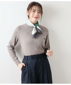 NEWYORKER L-SIZE / ニューヨーカー エルサイズ ニット・セーター | キャッシュウール ボトルネックプルオーバー