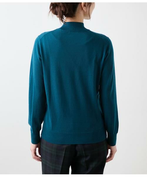 NEWYORKER L-SIZE / ニューヨーカー エルサイズ ニット・セーター | キャッシュウール ボトルネックプルオーバー | 詳細2