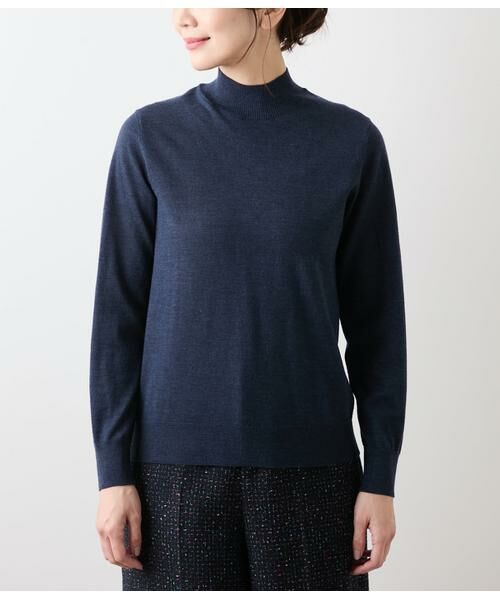 NEWYORKER L-SIZE / ニューヨーカー エルサイズ ニット・セーター | キャッシュウール ボトルネックプルオーバー | 詳細26