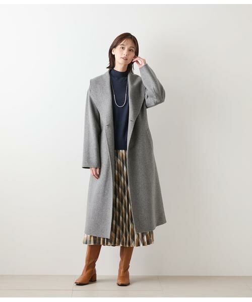 NEWYORKER L-SIZE / ニューヨーカー エルサイズ ニット・セーター | キャッシュウール ボトルネックプルオーバー | 詳細29