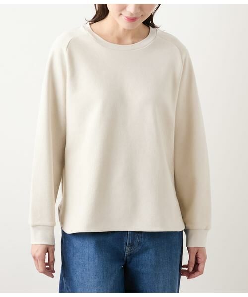 NEWYORKER L-SIZE / ニューヨーカー エルサイズ カットソー | オーガニックコットンパイル クルーネックプルオーバー | 詳細1