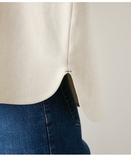 NEWYORKER L-SIZE / ニューヨーカー エルサイズ カットソー | オーガニックコットンパイル クルーネックプルオーバー | 詳細3