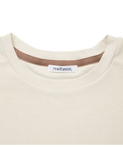 NEWYORKER L-SIZE / ニューヨーカー エルサイズ カットソー | オーガニックコットンパイル クルーネックプルオーバー | 詳細4