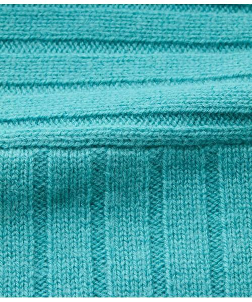 NEWYORKER L-SIZE / ニューヨーカー エルサイズ ニット・セーター | ウールカシミヤ リブハイネックニットプルオーバー | 詳細14