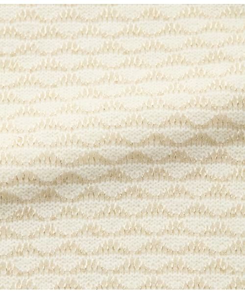 NEWYORKER L-SIZE / ニューヨーカー エルサイズ ニット・セーター | トライアングルラメ クルーネックニットプルオーバー | 詳細6