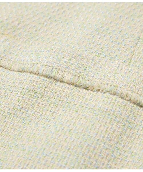 NEWYORKER L-SIZE / ニューヨーカー エルサイズ テーラードジャケット | ソフトミックスツィード ジレ | 詳細7