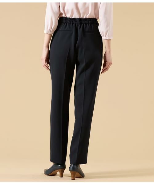 NEWYORKER L-SIZE / ニューヨーカー エルサイズ スラックス・ドレスパンツ | シルキークロス クロップドテーパードパンツ | 詳細3