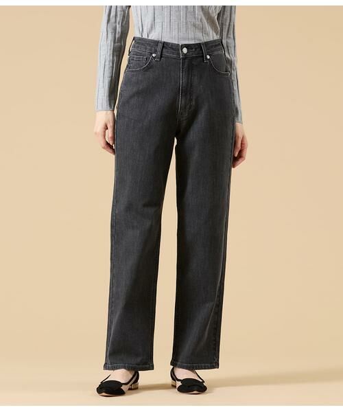 NEWYORKER L-SIZE / ニューヨーカー エルサイズ デニムパンツ | EDWIN 11オンスストレートブラックデニムパンツ | 詳細1