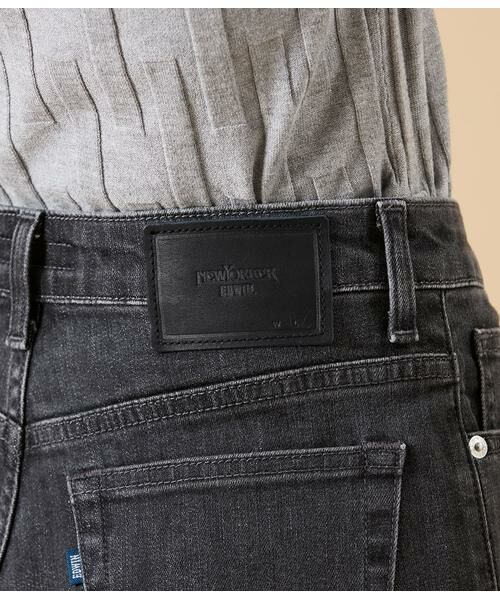 NEWYORKER L-SIZE / ニューヨーカー エルサイズ デニムパンツ | EDWIN 11オンスストレートブラックデニムパンツ | 詳細5