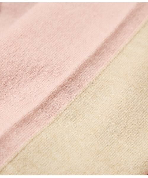 NEWYORKER L-SIZE / ニューヨーカー エルサイズ ニット・セーター | ウール天竺 バイカラーニットプルオーバー | 詳細13