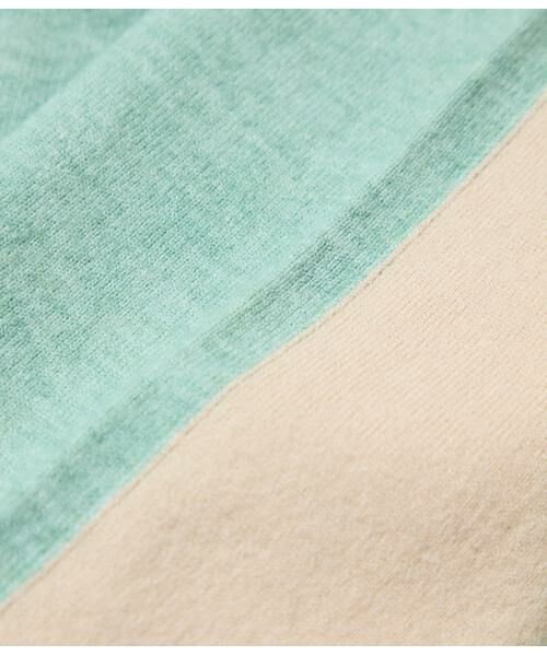 NEWYORKER L-SIZE / ニューヨーカー エルサイズ ニット・セーター | ウール天竺 バイカラーニットプルオーバー | 詳細18