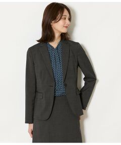 NEWYORKER L-SIZE / ニューヨーカー エルサイズ テーラードジャケット | ウールピンヘッド 1釦テーラードジャケット