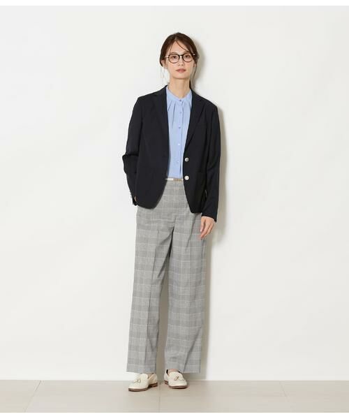 NEWYORKER L-SIZE / ニューヨーカー エルサイズ テーラードジャケット | ウールオックス シングルブレザー | 詳細10