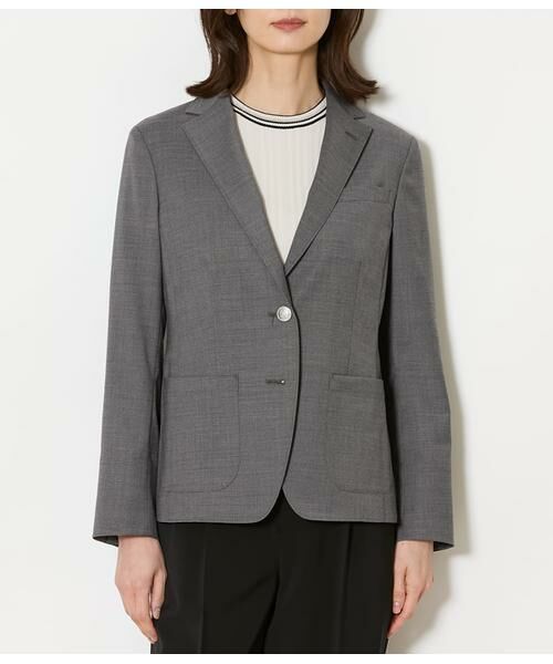 NEWYORKER L-SIZE / ニューヨーカー エルサイズ テーラードジャケット | ウールオックス シングルブレザー | 詳細12