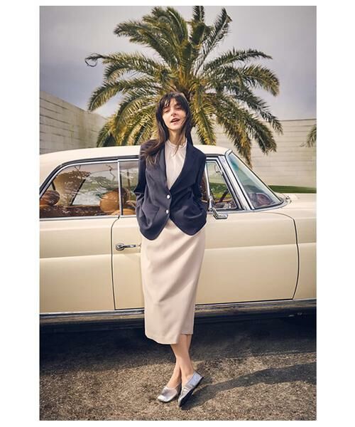 NEWYORKER L-SIZE / ニューヨーカー エルサイズ テーラードジャケット | ウールオックス シングルブレザー | 詳細20