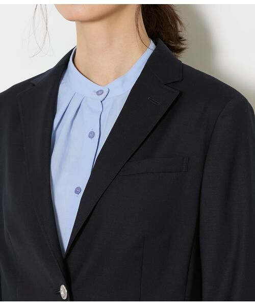 NEWYORKER L-SIZE / ニューヨーカー エルサイズ テーラードジャケット | ウールオックス シングルブレザー | 詳細3