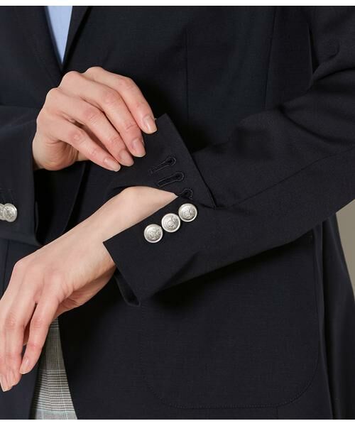 NEWYORKER L-SIZE / ニューヨーカー エルサイズ テーラードジャケット | ウールオックス シングルブレザー | 詳細5