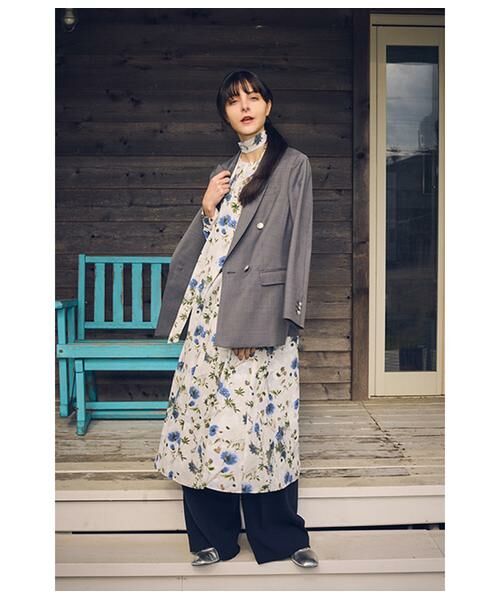 NEWYORKER L-SIZE / ニューヨーカー エルサイズ テーラードジャケット | ウールオックス ダブルブレストブレザー | 詳細25