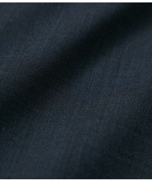 NEWYORKER L-SIZE / ニューヨーカー エルサイズ テーラードジャケット | ウールピンヘッド 1ホックノーカラージャケット | 詳細12