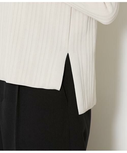 NEWYORKER L-SIZE / ニューヨーカー エルサイズ ニット・セーター | コットンポリエステル 配色クルーネックリブプルオーバー | 詳細4