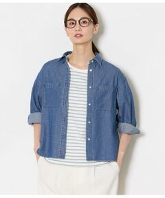 NEWYORKER L-SIZE / ニューヨーカー エルサイズ シャツ・ブラウス | ライトオンスデニムシャツ