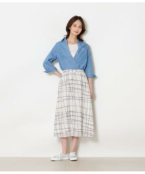 NEWYORKER L-SIZE / ニューヨーカー エルサイズ シャツ・ブラウス | ライトオンスデニムシャツ | 詳細7