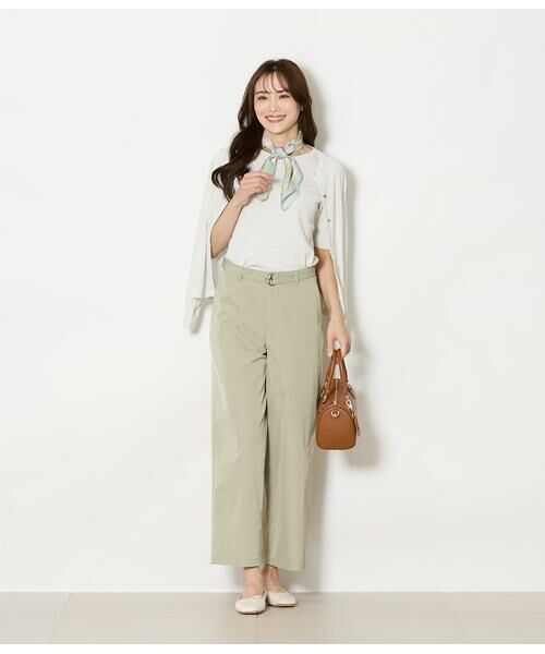 NEWYORKER L-SIZE / ニューヨーカー エルサイズ カーディガン・ボレロ | セルロースポリエステル天竺 メタルボタンクルーネックカーディガン | 詳細7