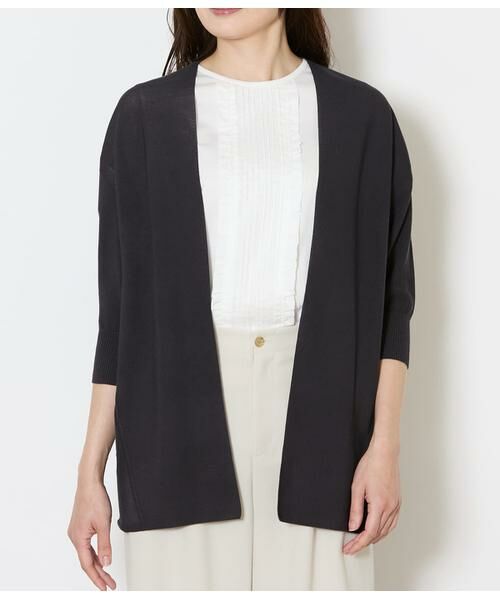 NEWYORKER L-SIZE / ニューヨーカー エルサイズ カーディガン・ボレロ | ホールガーメント(R) 着流しニットカーディガン | 詳細13