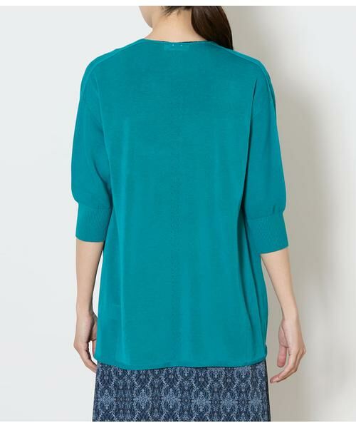 NEWYORKER L-SIZE / ニューヨーカー エルサイズ カーディガン・ボレロ | ホールガーメント(R) 着流しニットカーディガン | 詳細2