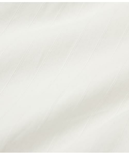 NEWYORKER L-SIZE / ニューヨーカー エルサイズ シャツ・ブラウス | コットンリネンカラミストライプ 7分袖スキッパーシャツ | 詳細10