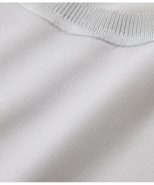 NEWYORKER L-SIZE / ニューヨーカー エルサイズ シャツ・ブラウス | ソフトジョーゼット Tブラウス | 詳細11